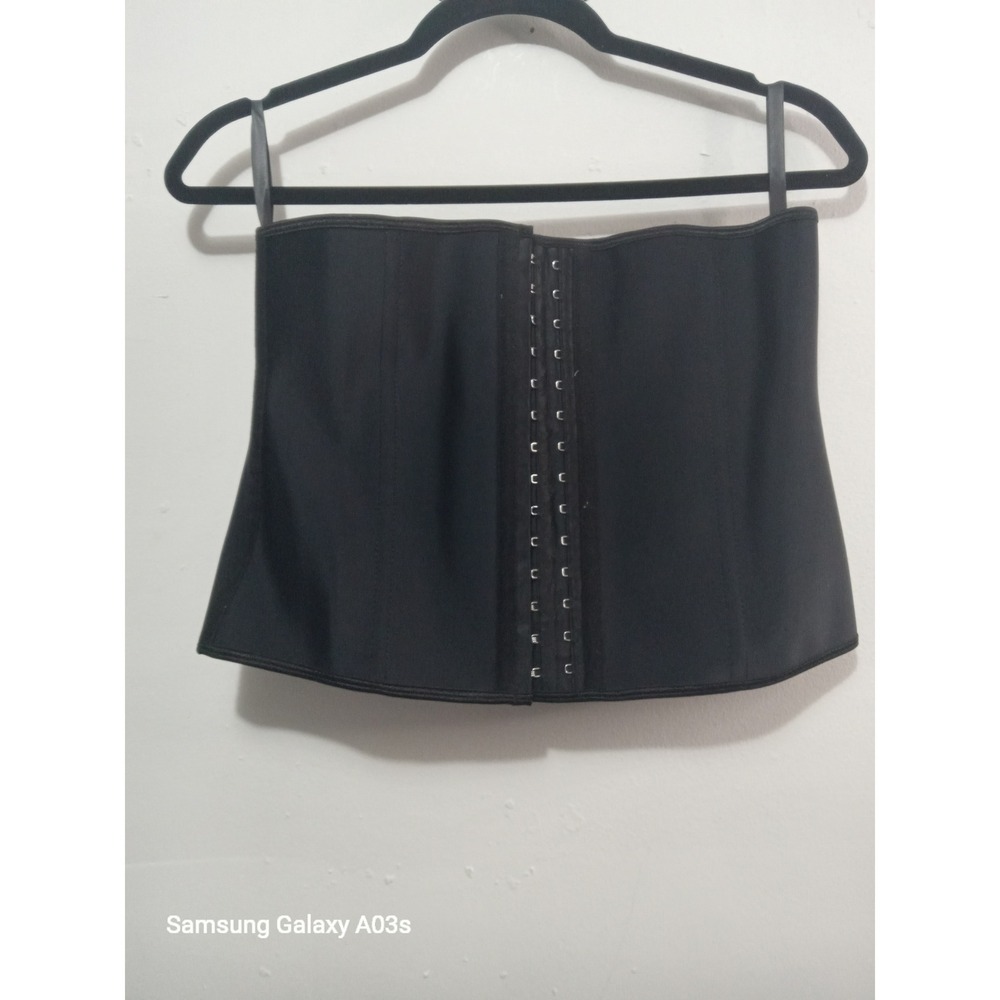 NWOT Size L Waist Trainer Cincher Body Shaper Tummy Control Hourglass Curve Blac